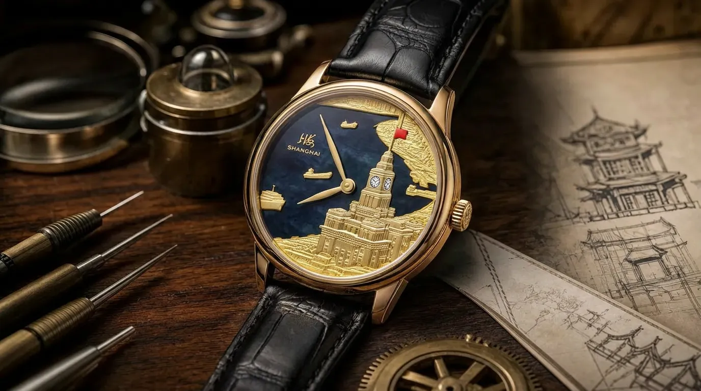 Shanghai mechanical watch heritage
