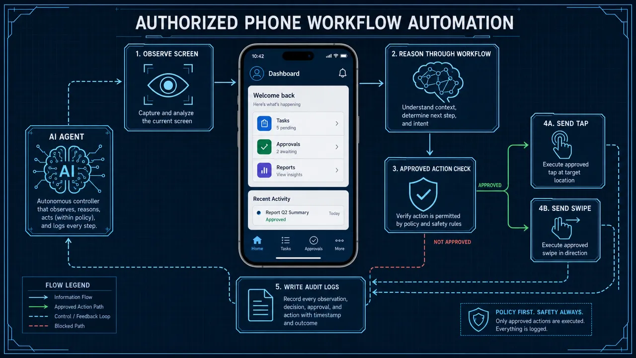 Authorized Phone Workflow Automation