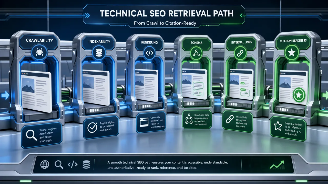 Technical SEO retrieval path