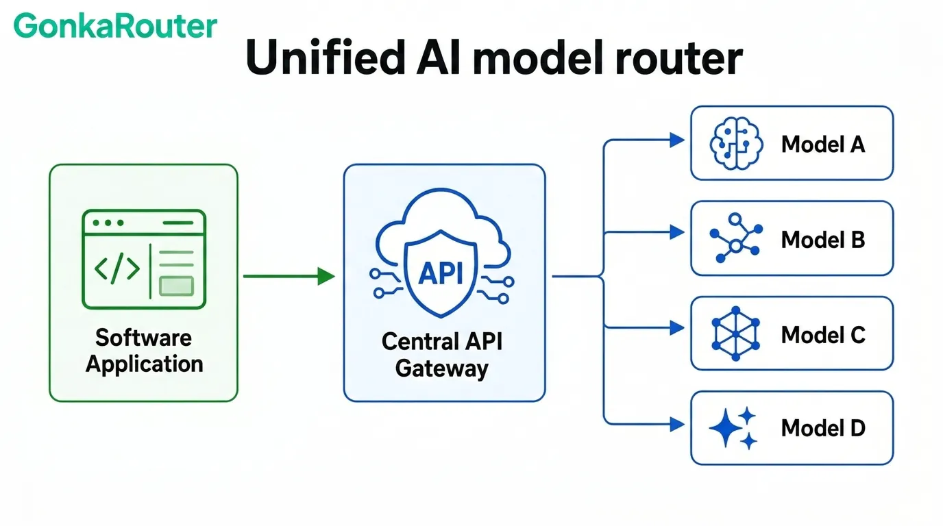 Unified AI model router