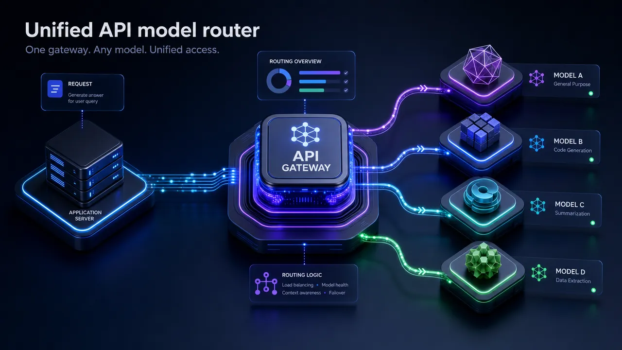 Unified API model router
