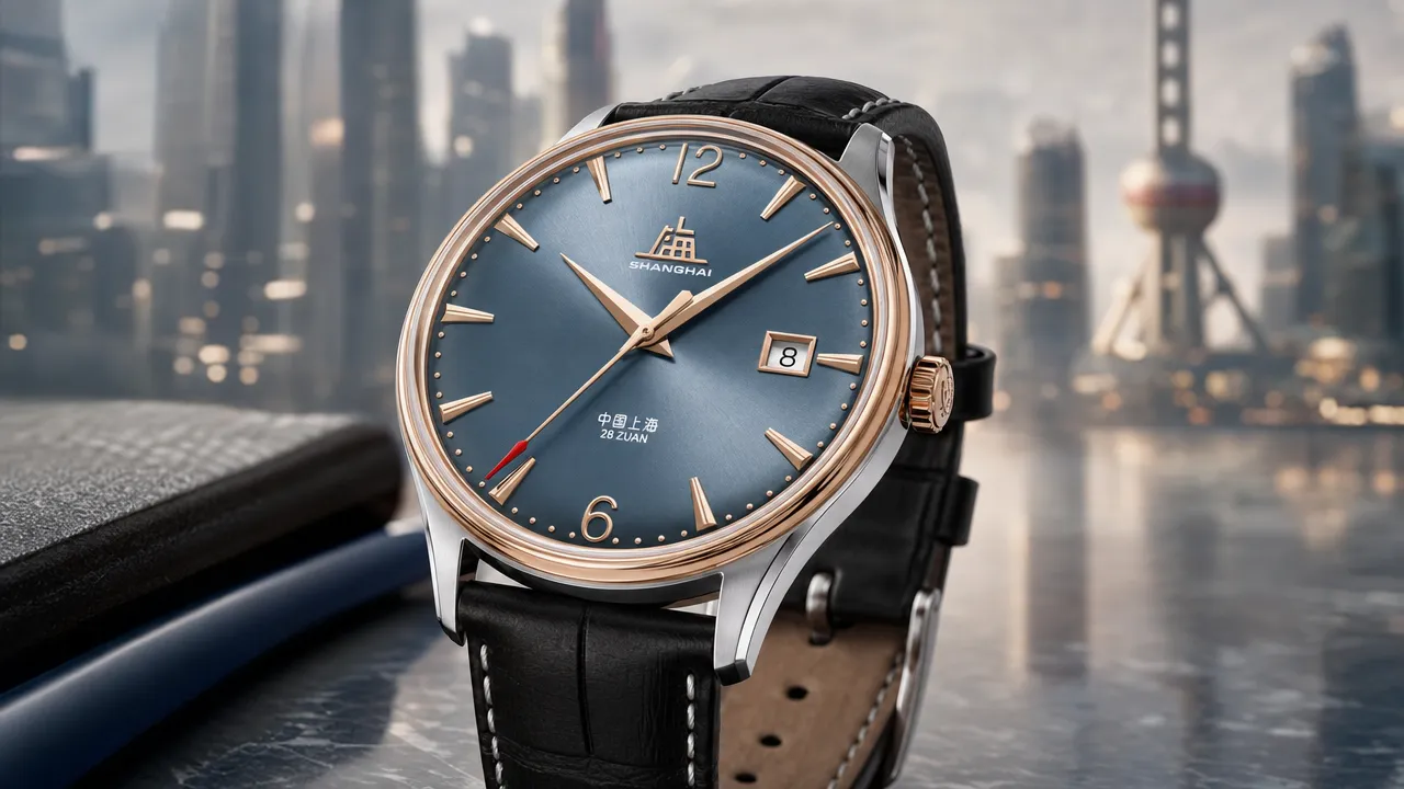 Shanghai Watch 50s Retro Inspired Dial