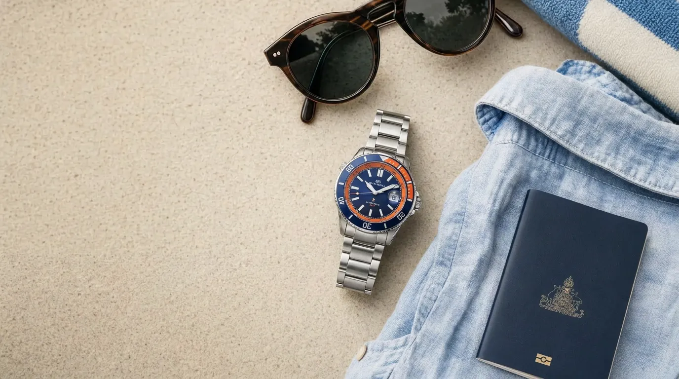 Summer Dive Watch Travel Scene