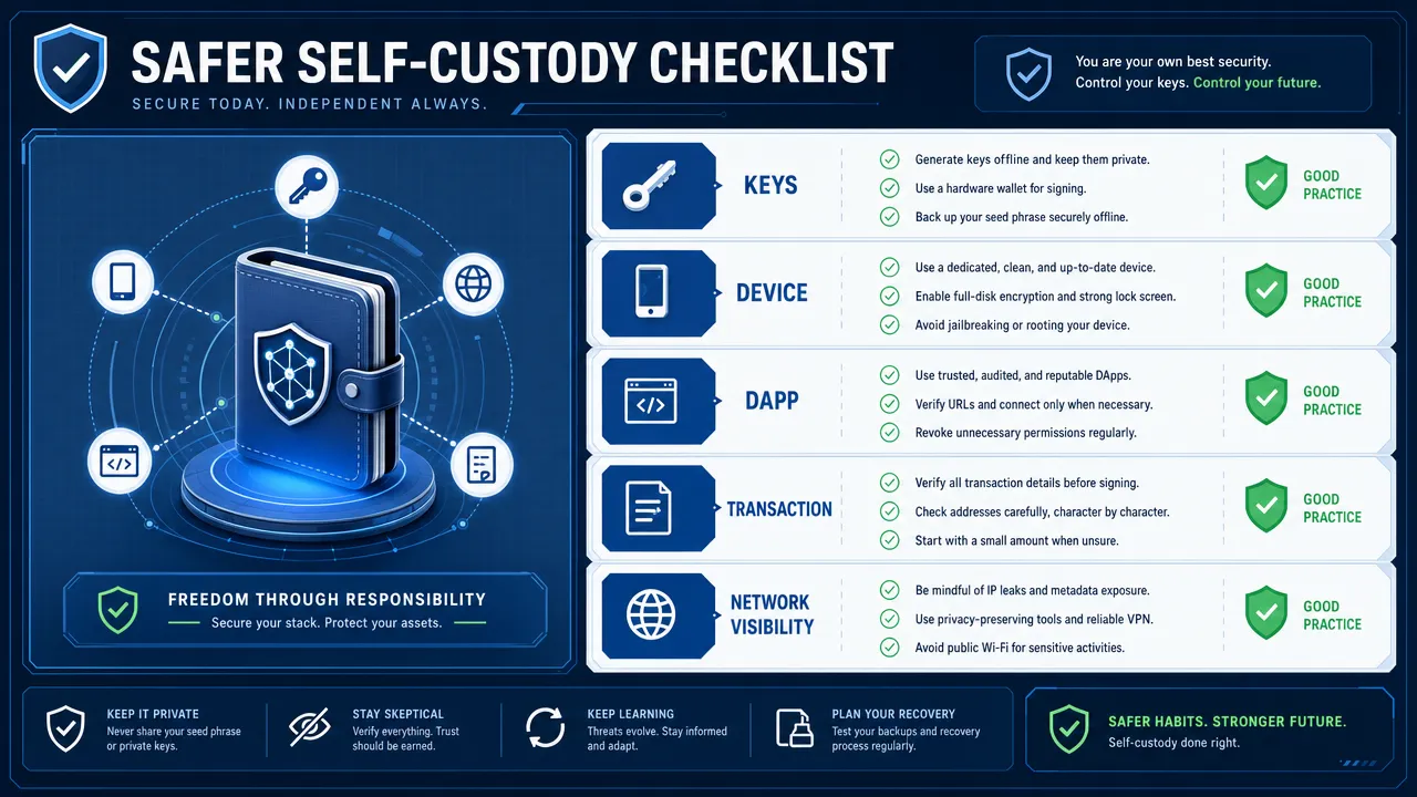 Safer Self-Custody Checklist
