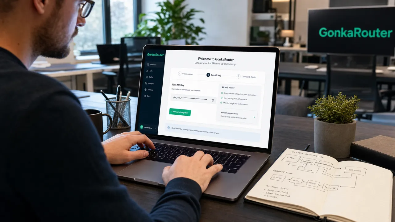 Developer onboarding with GonkaRouter