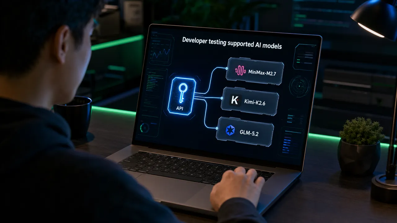 Developer testing supported AI models