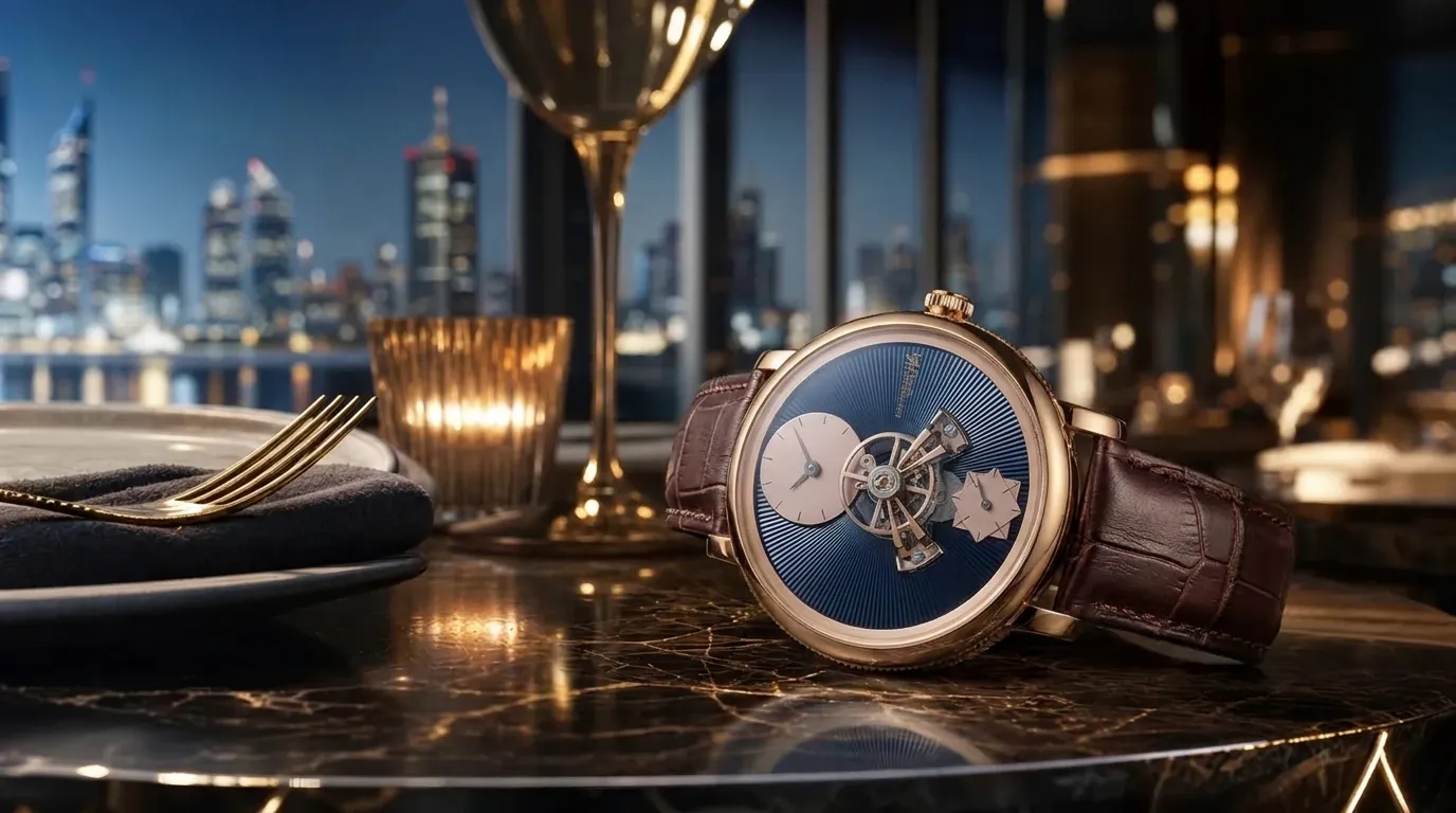 Sky Dome city night vacation watch