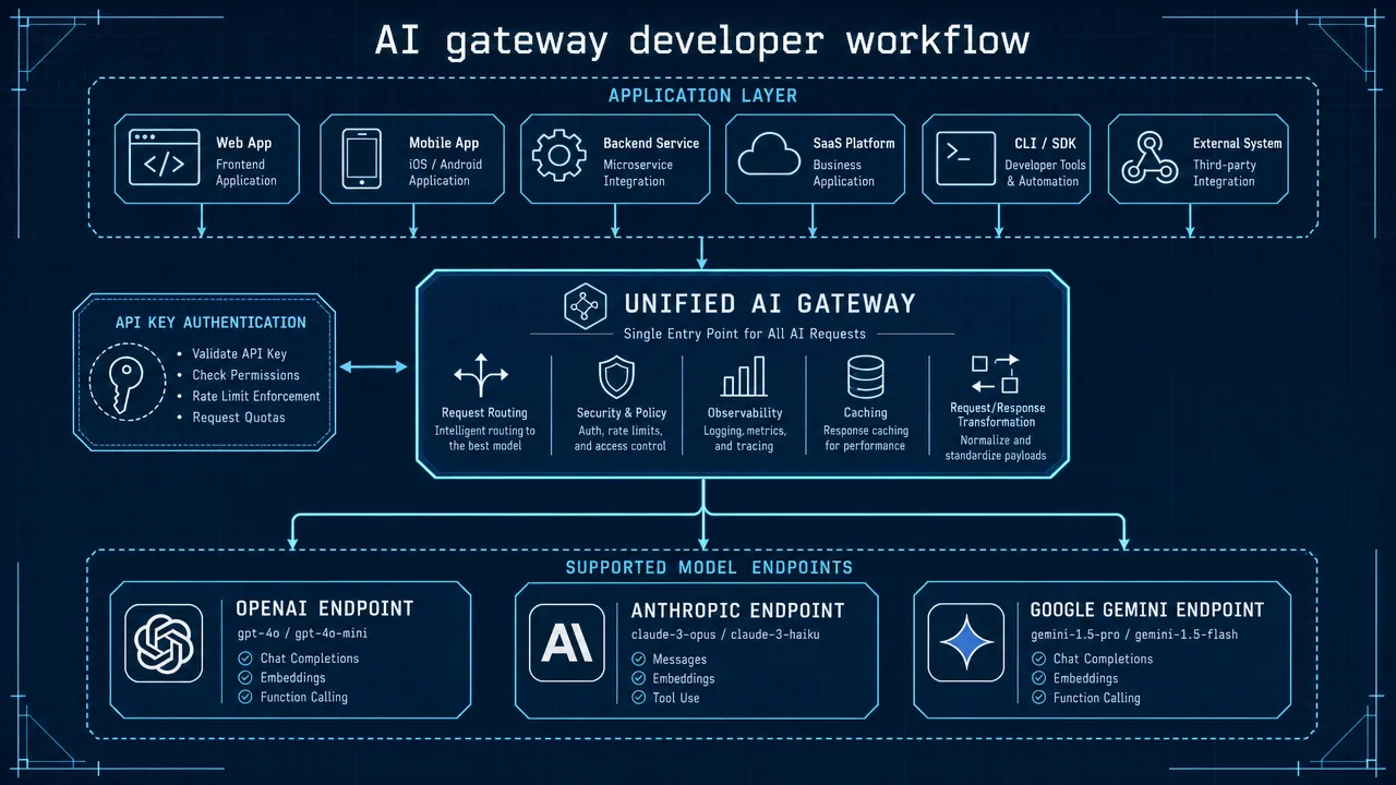 AI gateway developer workflow