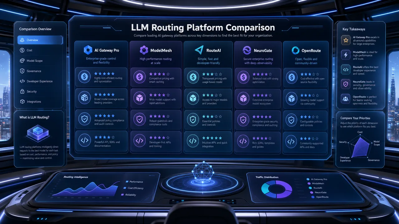 LLM Routing Platform Comparison