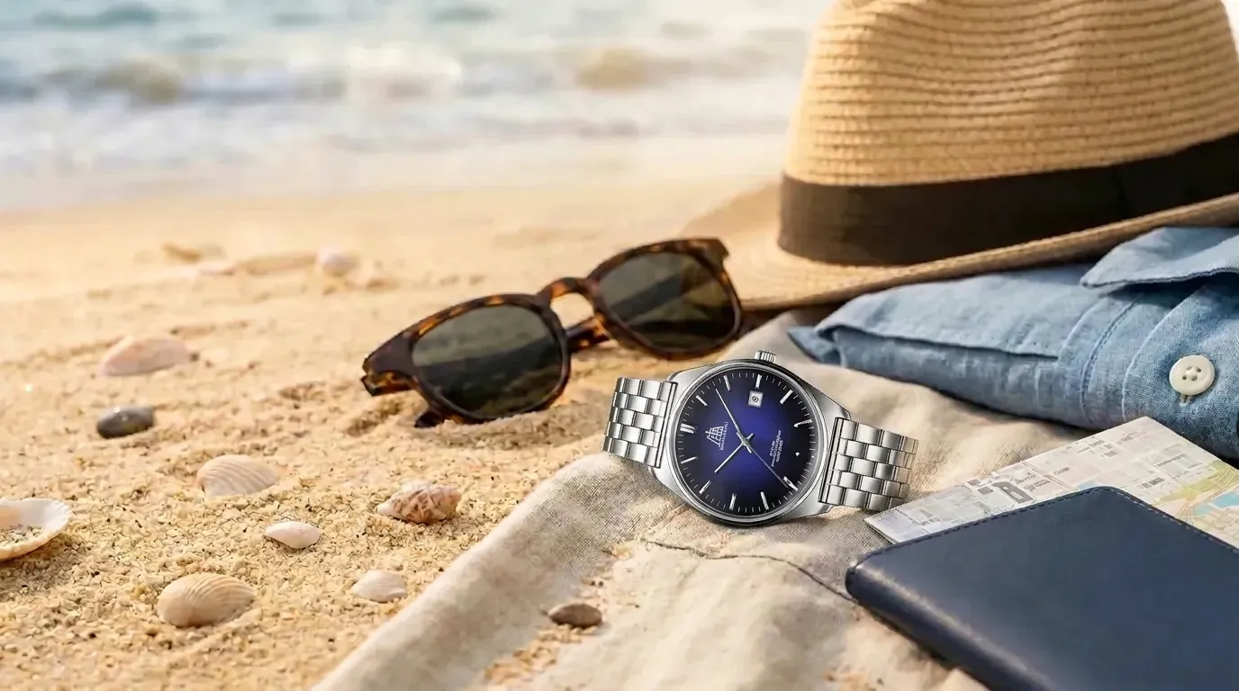 Summer travel watch styling
