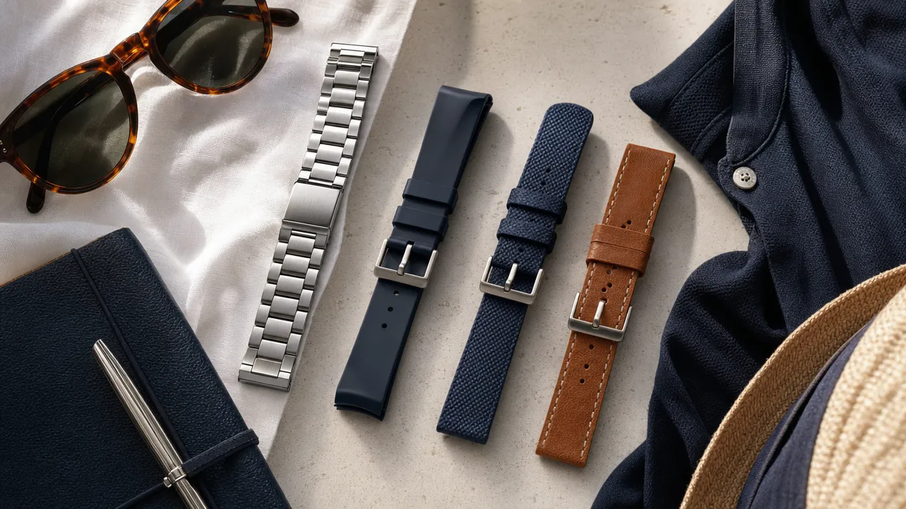 Summer watch strap wardrobe