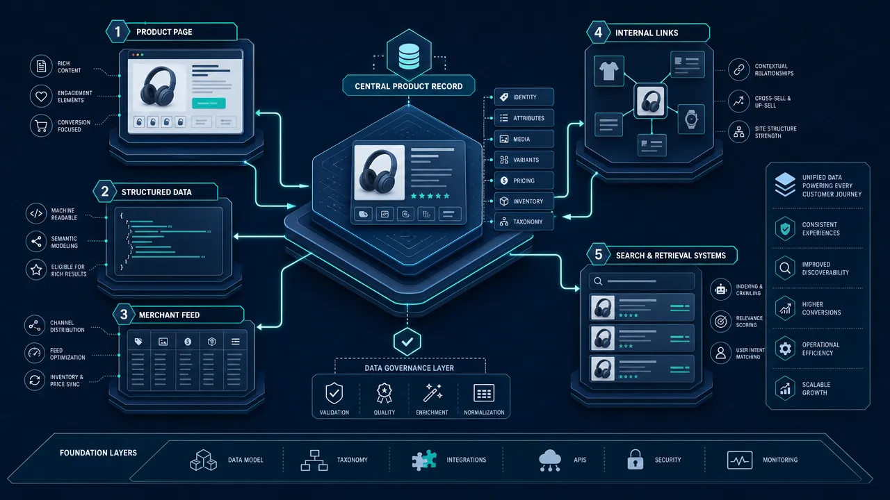 Layered product information system