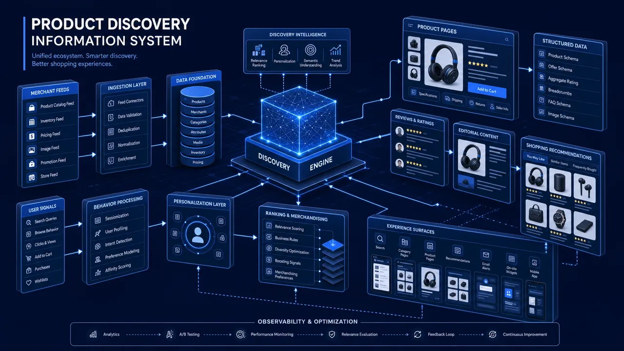 Product discovery information system