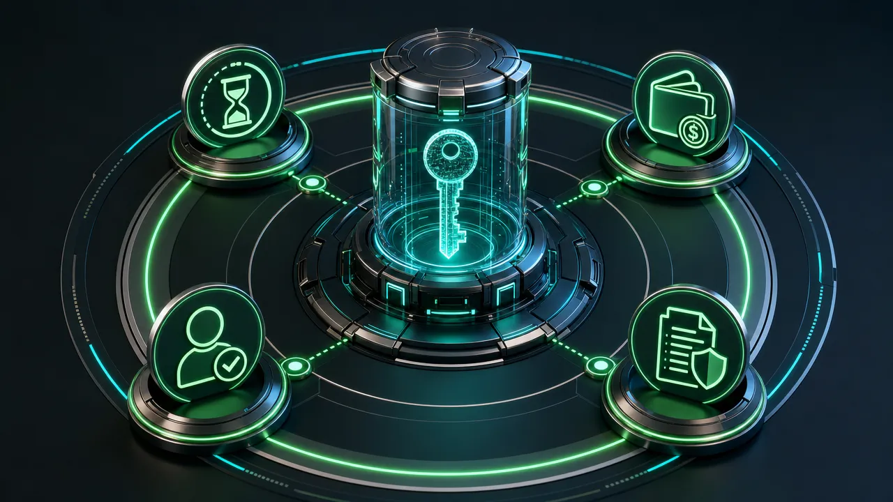 Bounded authority for an autonomous crypto agent