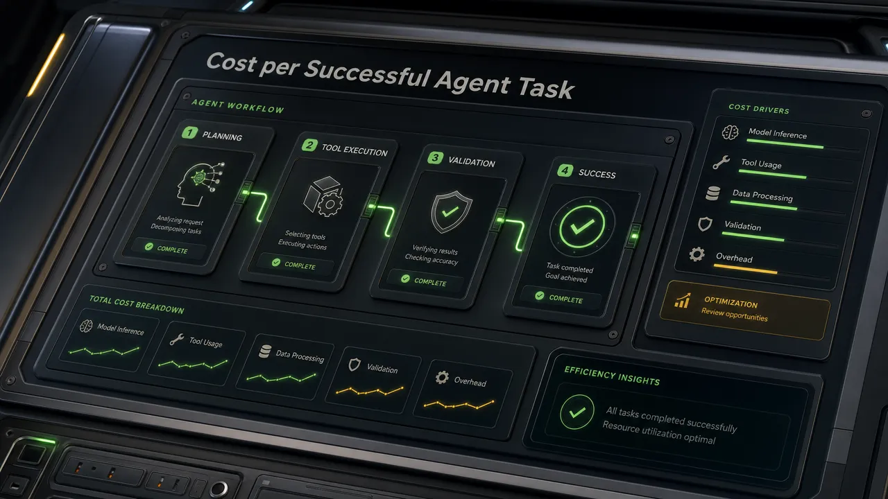 Cost per Successful Agent Task