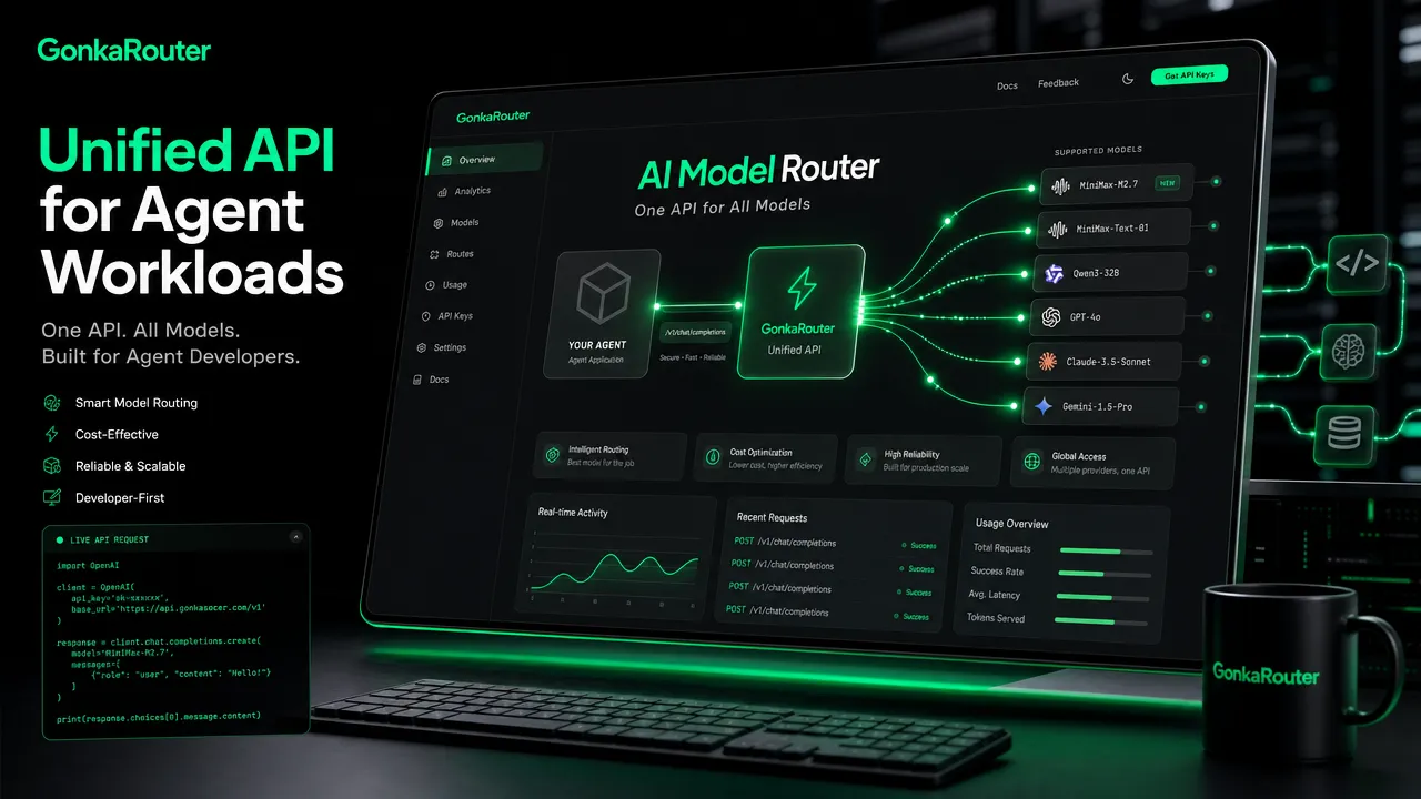 GonkaRouter Unified API for Agent Workloads