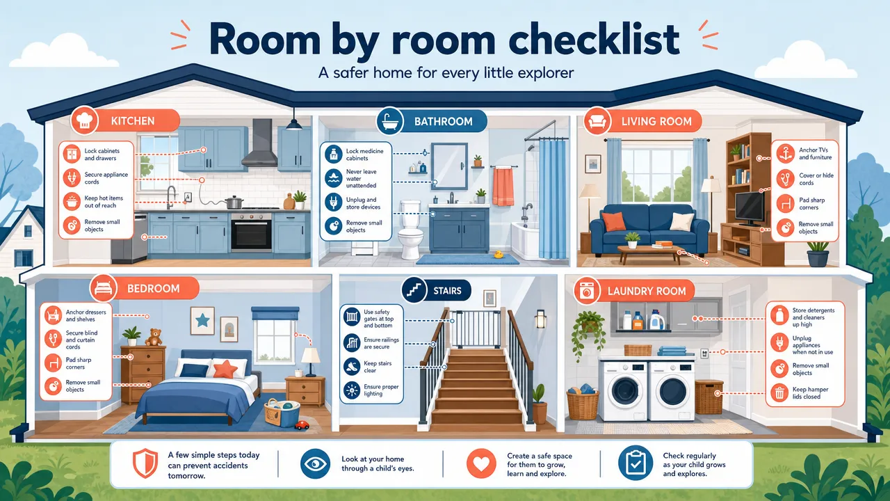 Room by room checklist