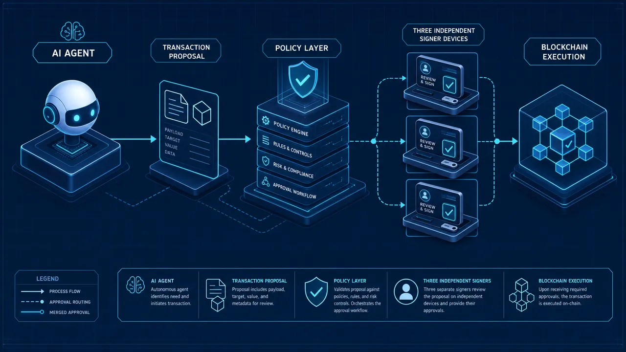 Multi-sig approval architecture