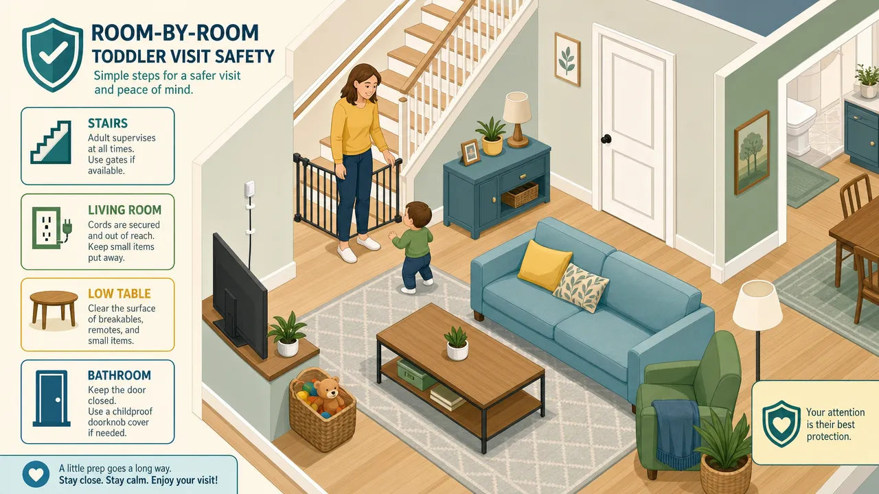 Room-by-room safety plan