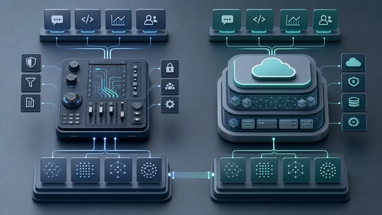 Gateway versus cloud platform