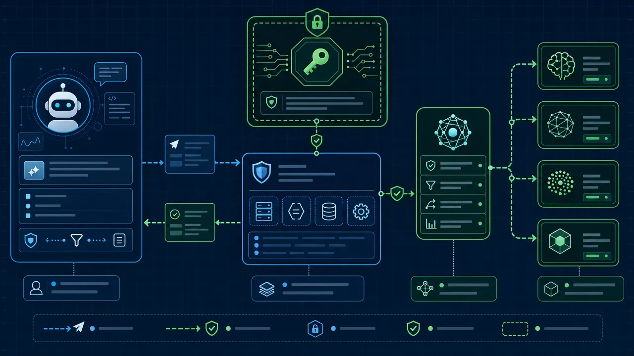 Credential isolation architecture