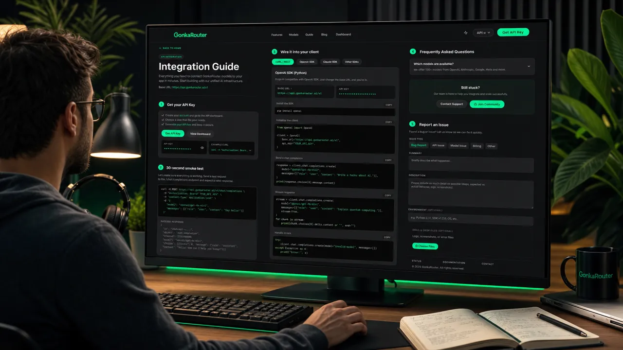Endpoint integration workflow