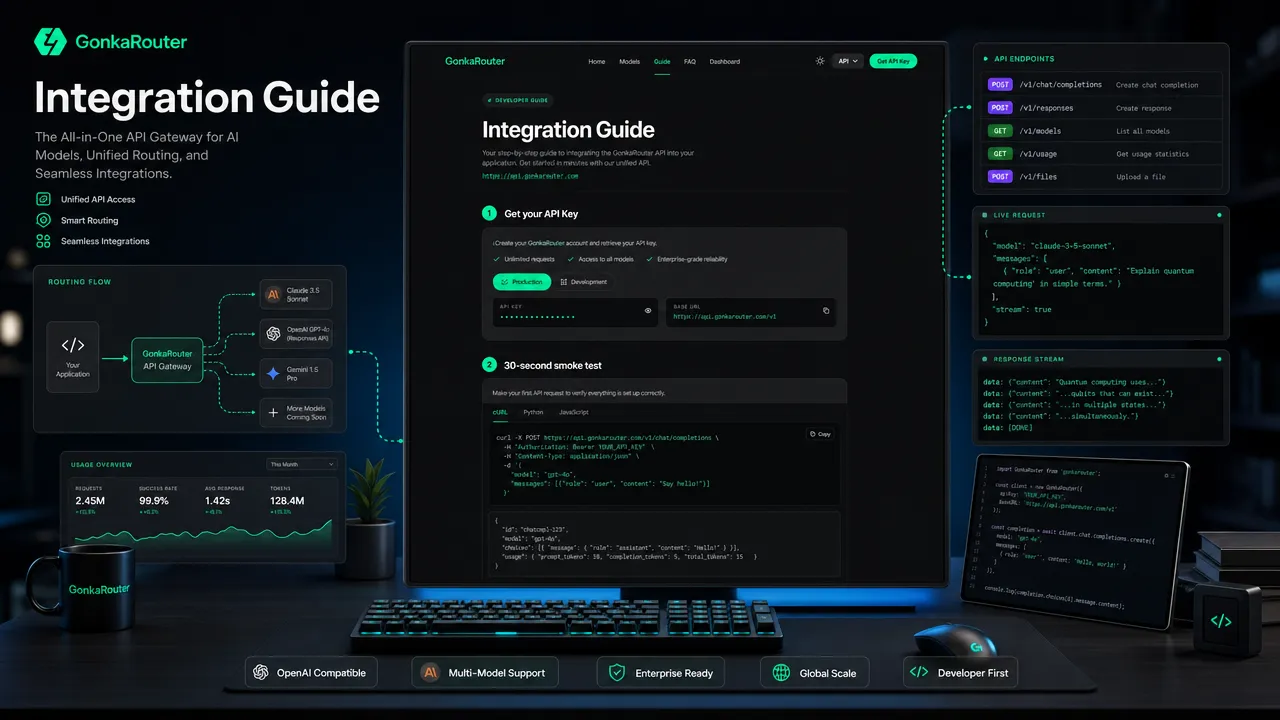 GonkaRouter API integration