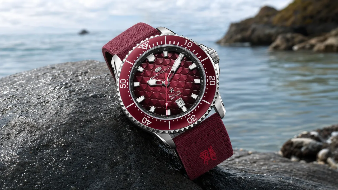 Ocean-ready dive watch