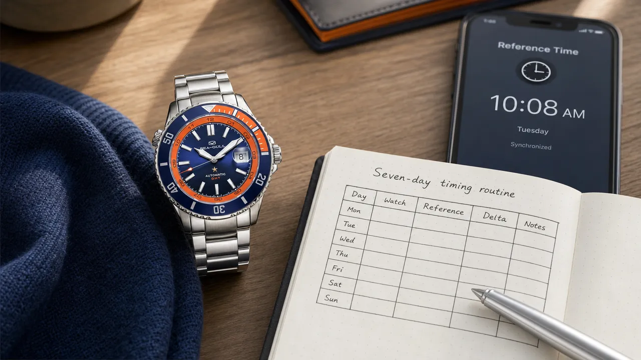 Seven-day timing routine