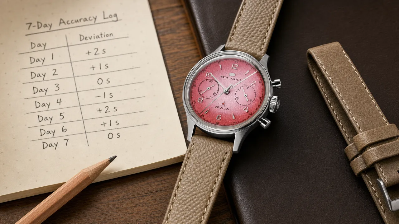 Chronograph log notes