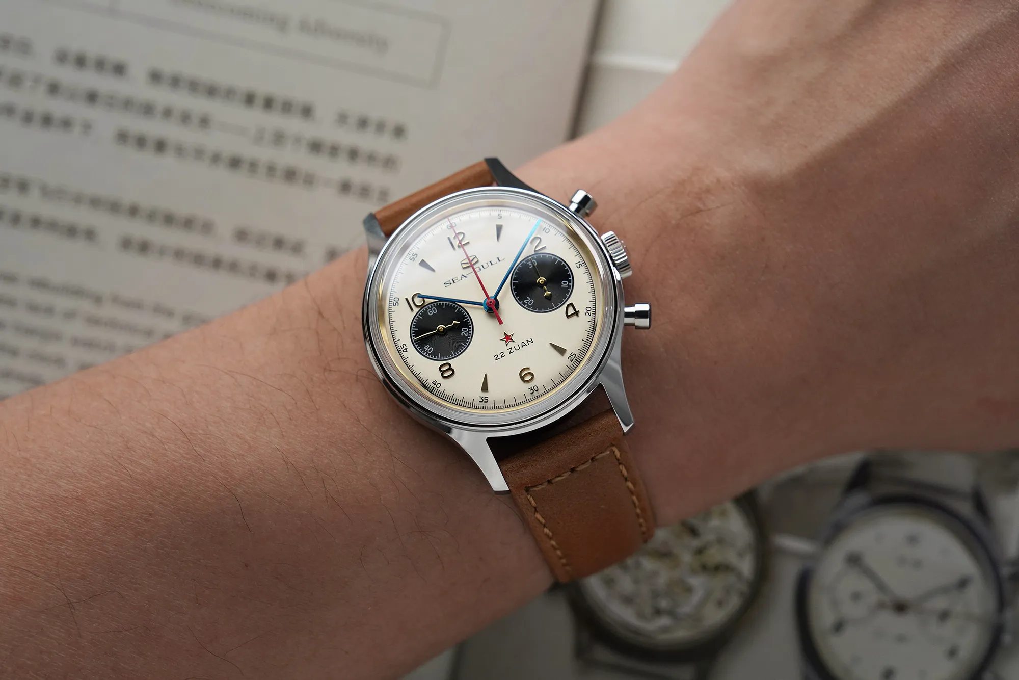 Chronograph on the wrist