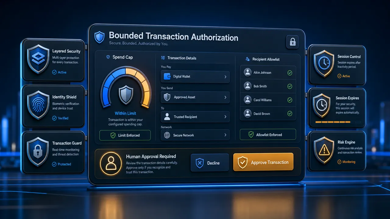 Bounded transaction authorization