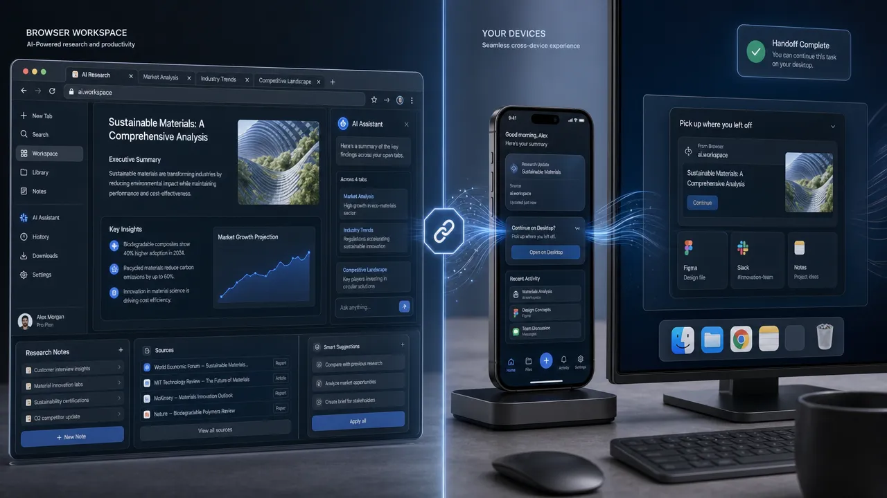 Browser and device boundary