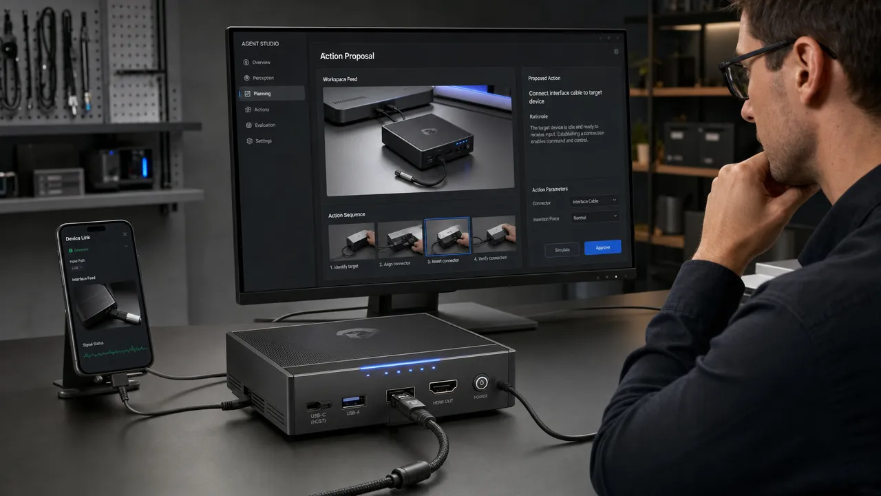 Human-directed device control