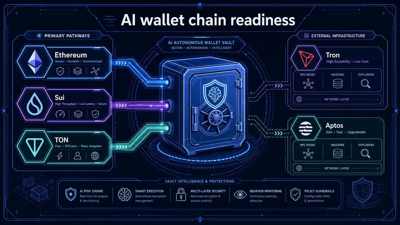 AI wallet chain readiness