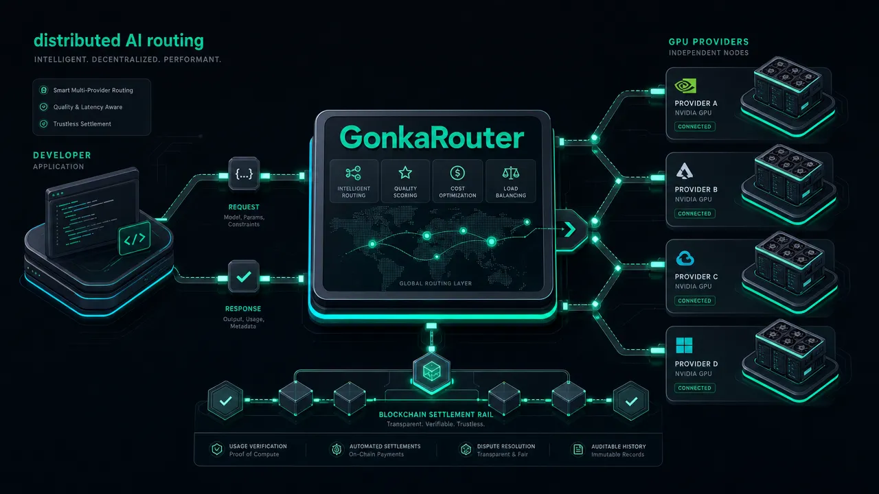 Distributed AI routing