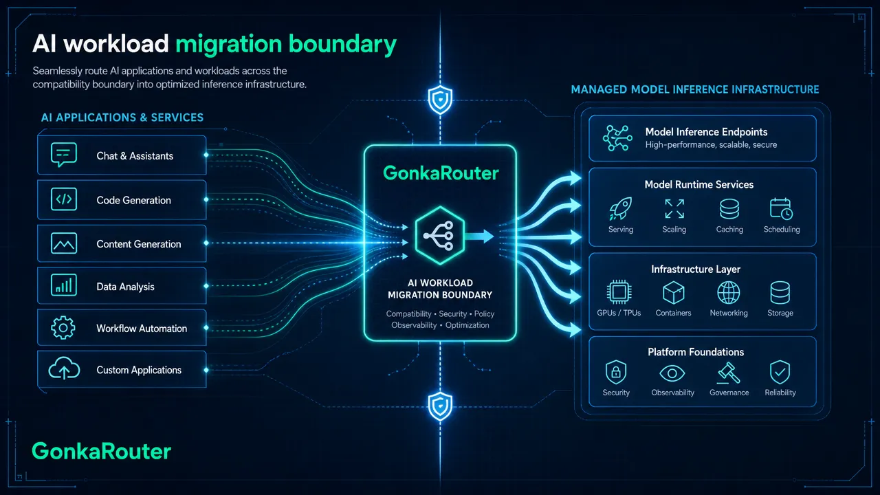 AI workload migration boundary
