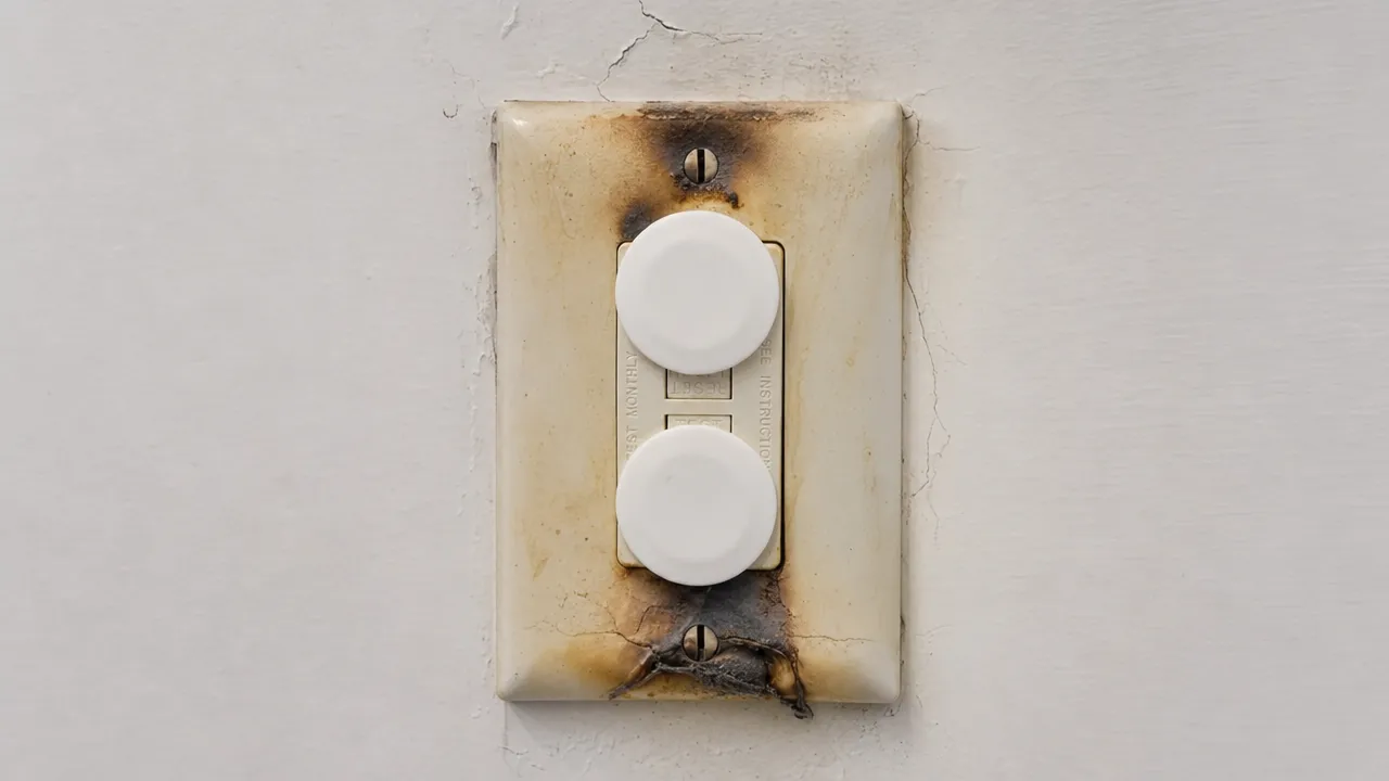 Electrical warning sign