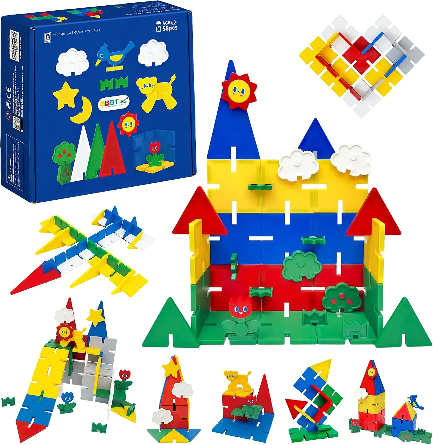 58-piece MagFlake set