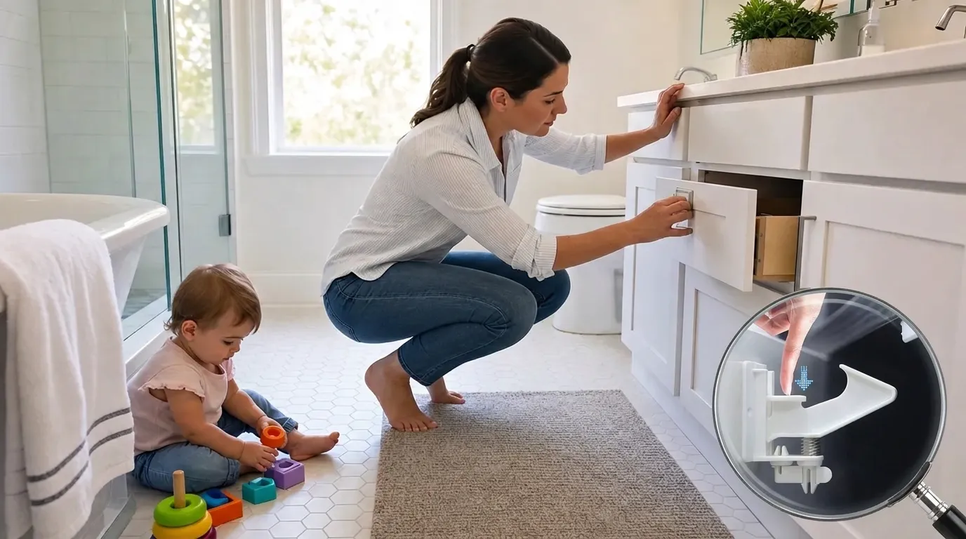 Rental bathroom safety check