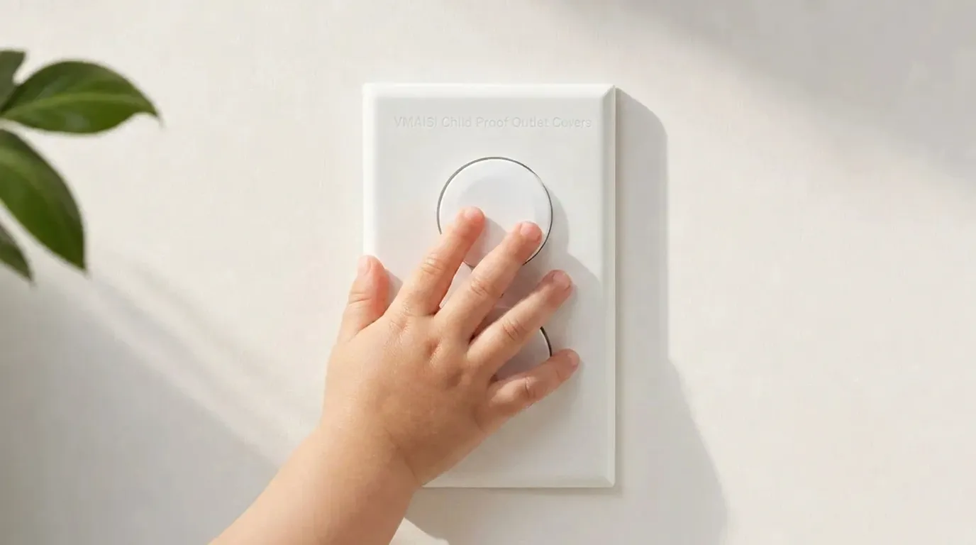 Covered duplex outlet