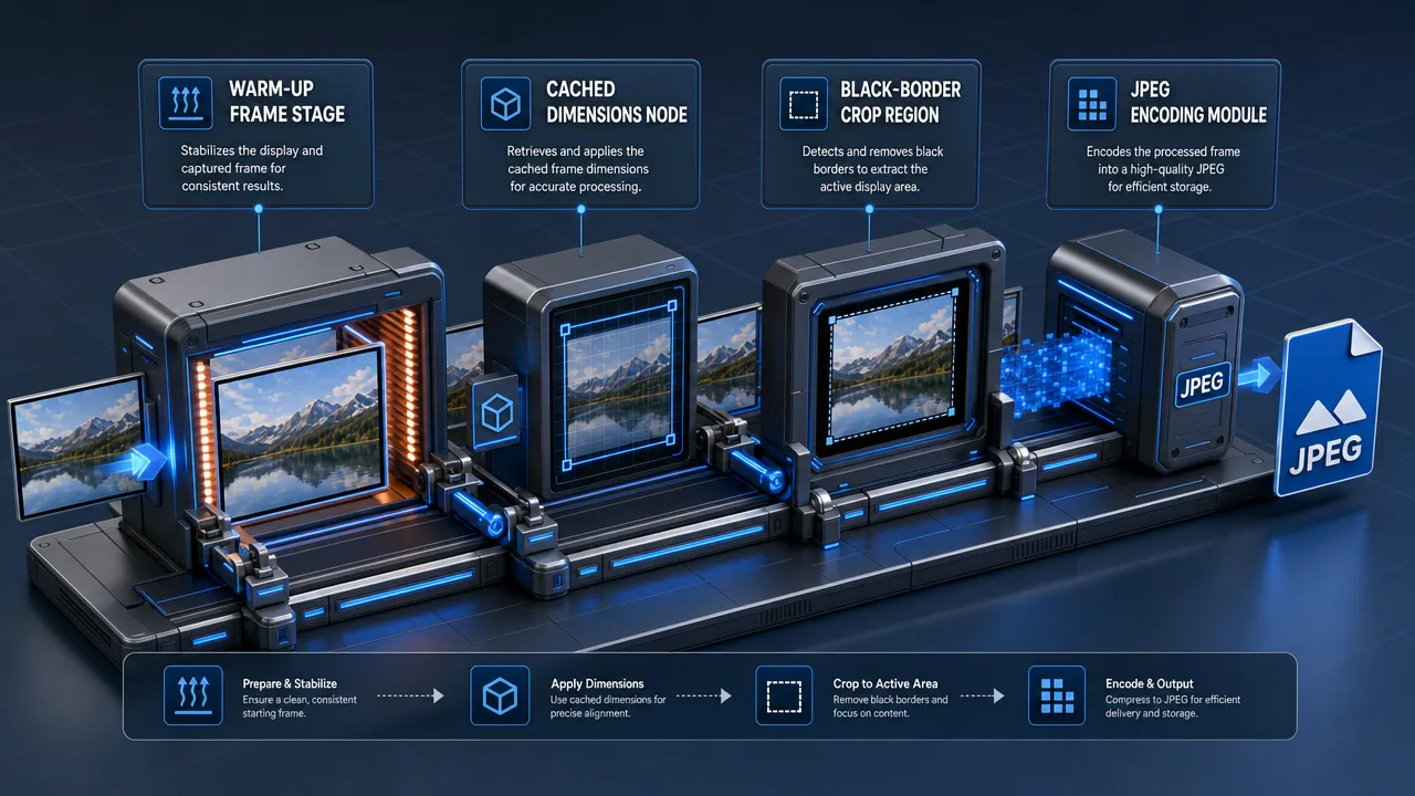 Frame preparation pipeline