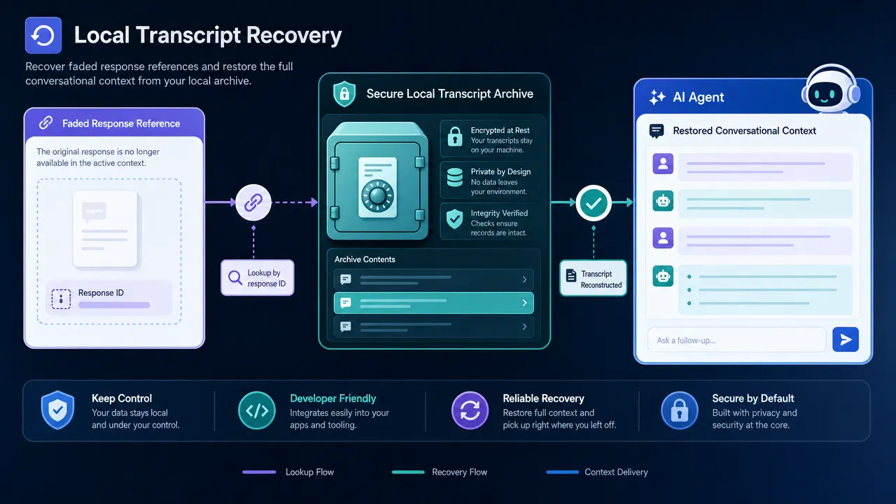 Local transcript recovery