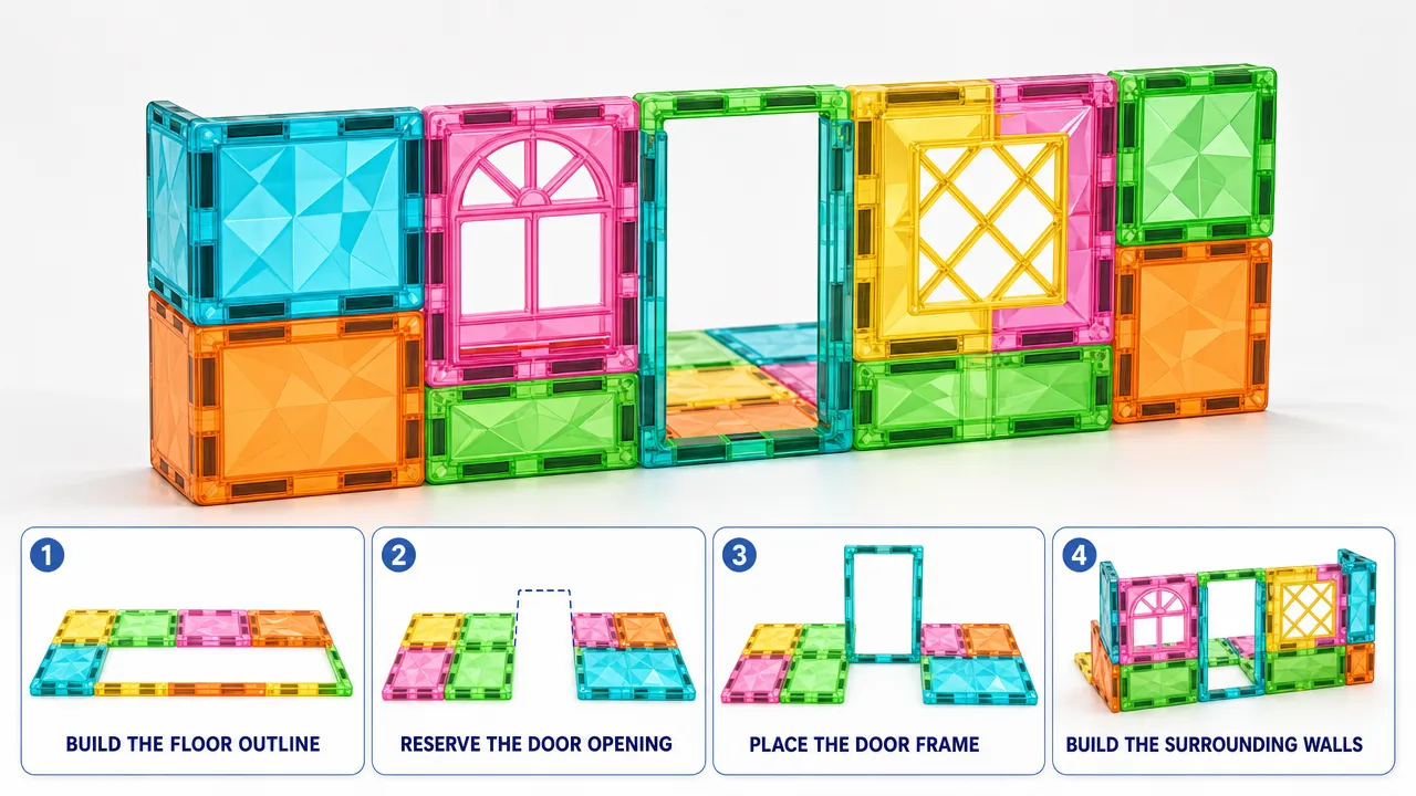 Planning a tile opening