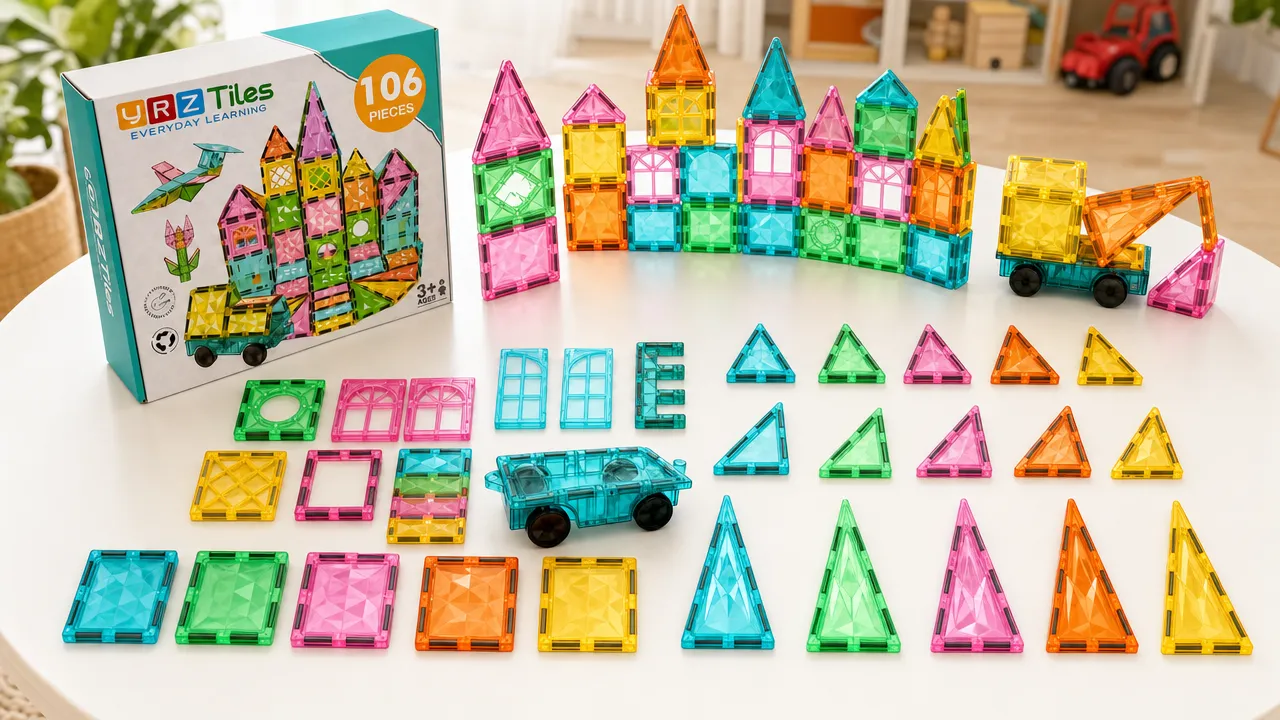 106-piece set overview