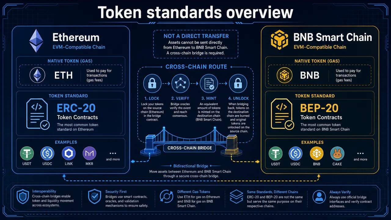 Token standards overview