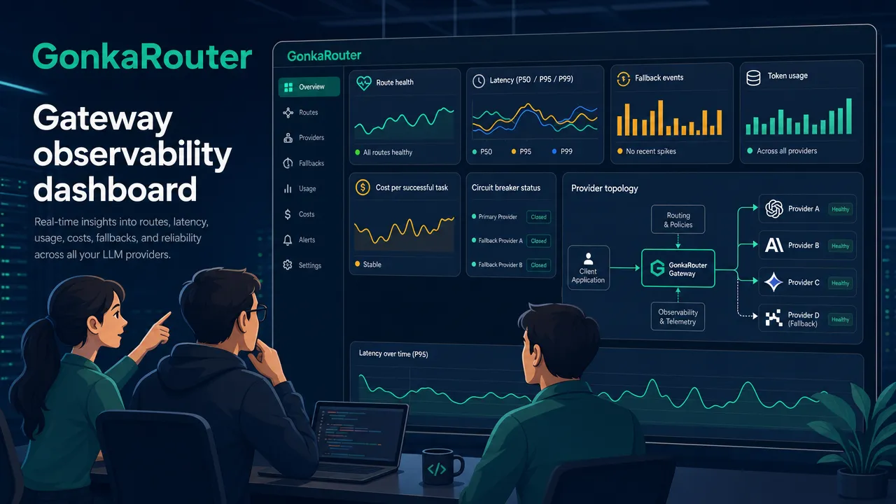Gateway observability dashboard