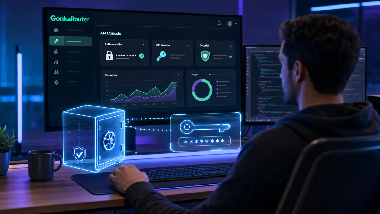 Secure API key management
