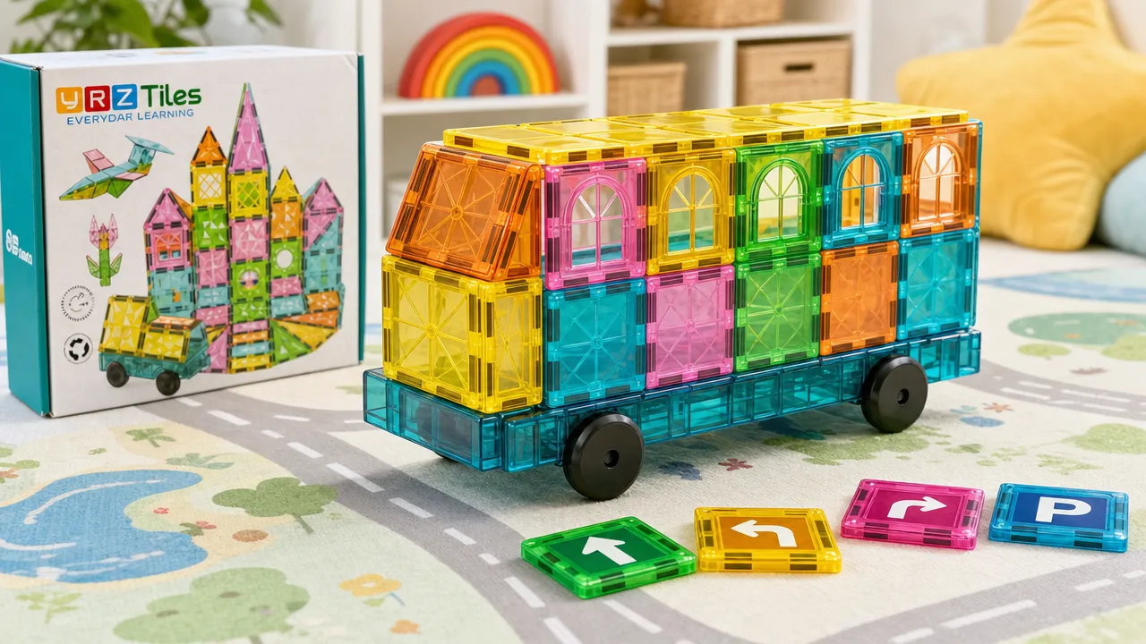 School bus tile build