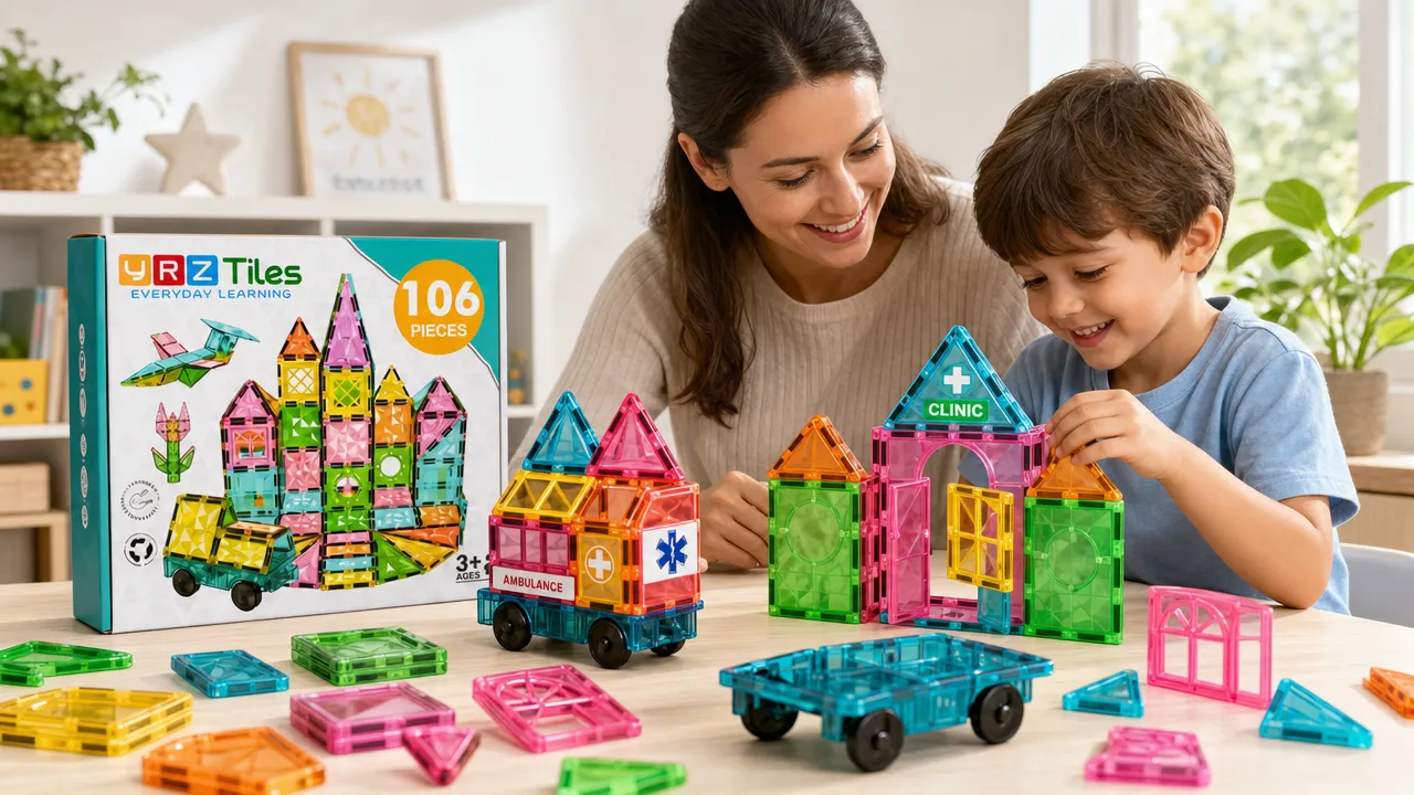 106-piece set overview